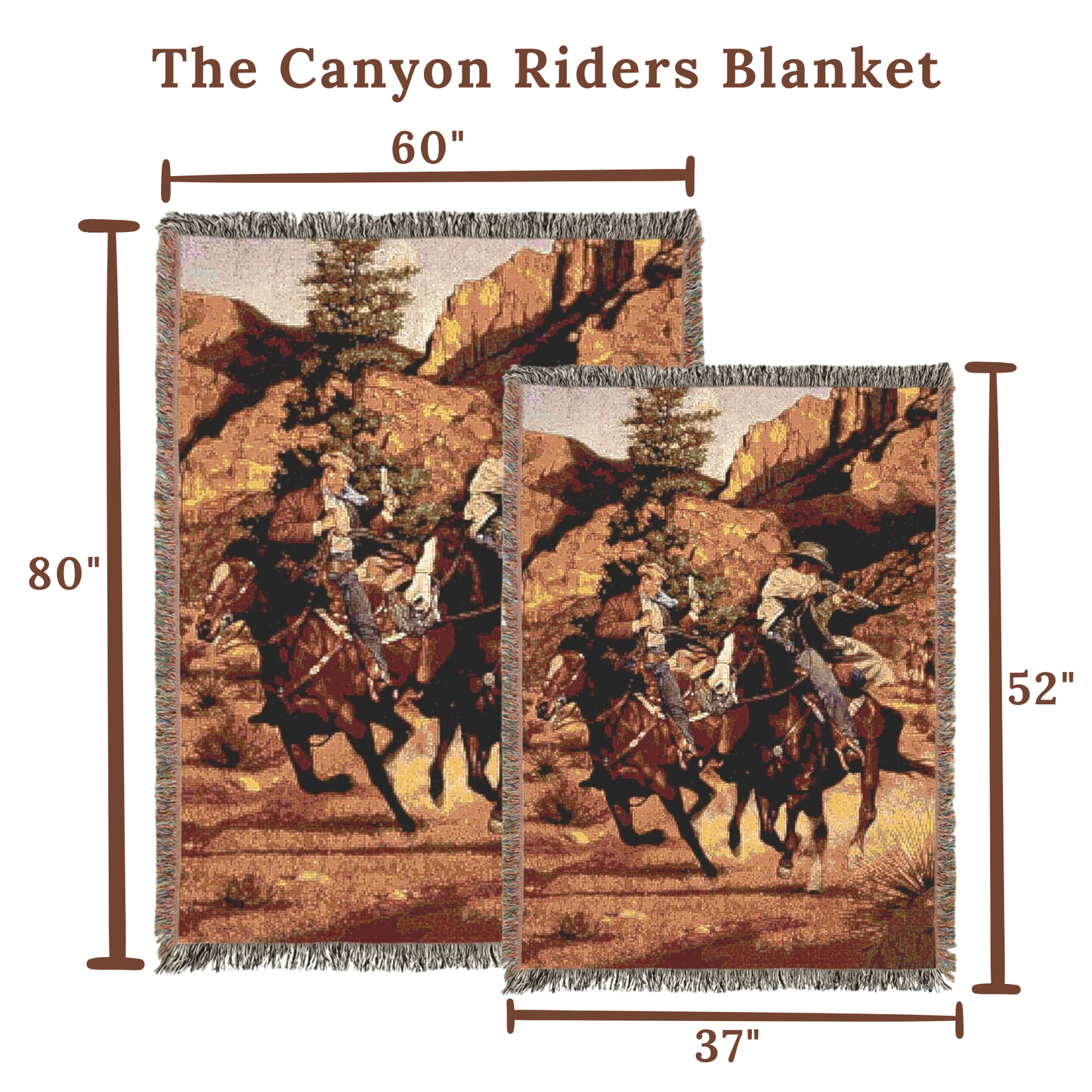 The Canyon Riders Blanket